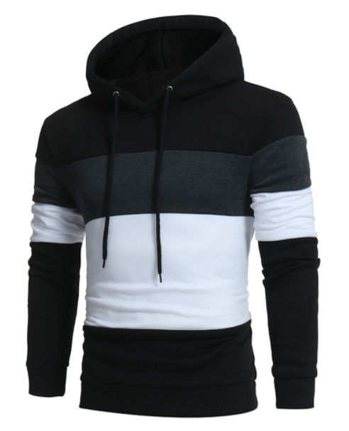 Men Fashion Sweatshirt Black